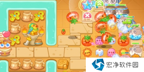 保卫萝卜4法老归来70关通关攻略