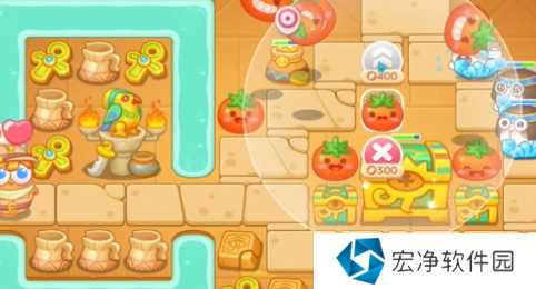 保卫萝卜4法老归来70关通关攻略