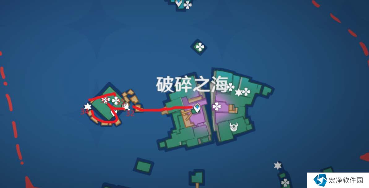 原神4.8破碎之海宝箱全收集攻略