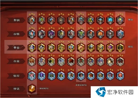 炉石传说天梯等级划分表最新2024 炉石传说天梯等级划分表最新2024