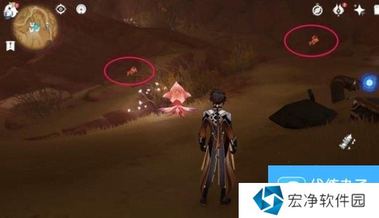 《原神》4.7万相石荒石苍漠南采集路线推荐