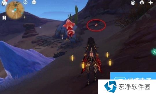 《原神》4.7万相石荒石苍漠南采集路线推荐