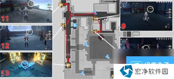 《崩坏星穹铁道》2.5竞锋舰全宝箱收集位置